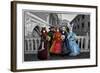 Venice, Italy. Mask and Costumes at Carnival-Darrell Gulin-Framed Photographic Print