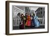 Venice, Italy. Mask and Costumes at Carnival-Darrell Gulin-Framed Photographic Print