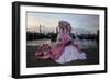 Venice, Italy. Mask and Costumes at Carnival-Darrell Gulin-Framed Photographic Print