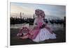 Venice, Italy. Mask and Costumes at Carnival-Darrell Gulin-Framed Photographic Print