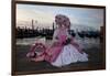 Venice, Italy. Mask and Costumes at Carnival-Darrell Gulin-Framed Photographic Print