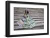 Venice, Italy. Mask and Costumes at Carnival-Darrell Gulin-Framed Photographic Print