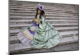 Venice, Italy. Mask and Costumes at Carnival-Darrell Gulin-Mounted Photographic Print
