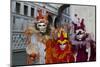 Venice, Italy. Mask and Costumes at Carnival-Darrell Gulin-Mounted Photographic Print