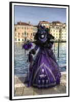 Venice, Italy. Mask and Costumes at Carnival-Darrell Gulin-Framed Premium Photographic Print