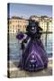 Venice, Italy. Mask and Costumes at Carnival-Darrell Gulin-Stretched Canvas