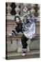 Venice, Italy. Mask and Costumes at Carnival-Darrell Gulin-Stretched Canvas