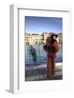 Venice, Italy. Mask and Costumes at Carnival-Darrell Gulin-Framed Photographic Print