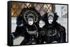 Venice, Italy. Mask and Costumes at Carnival-Darrell Gulin-Framed Stretched Canvas