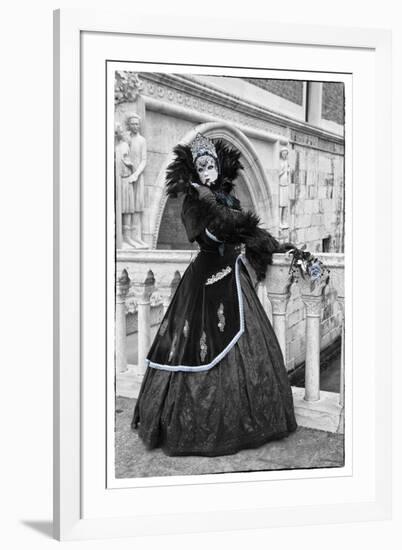 Venice, Italy. Mask and Costumes at Carnival-Darrell Gulin-Framed Photographic Print