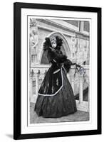Venice, Italy. Mask and Costumes at Carnival-Darrell Gulin-Framed Photographic Print