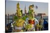 Venice, Italy. Mask and Costumes at Carnival-Darrell Gulin-Stretched Canvas