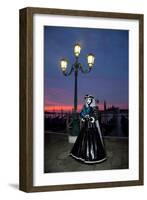 Venice, Italy. Mask and Costumes at Carnival-Darrell Gulin-Framed Photographic Print