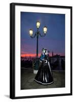 Venice, Italy. Mask and Costumes at Carnival-Darrell Gulin-Framed Photographic Print