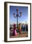 Venice, Italy. Mask and Costumes at Carnival-Darrell Gulin-Framed Photographic Print