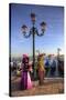 Venice, Italy. Mask and Costumes at Carnival-Darrell Gulin-Stretched Canvas