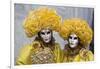 Venice, Italy. Mask and Costumes at Carnival-Darrell Gulin-Framed Photographic Print