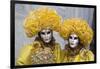 Venice, Italy. Mask and Costumes at Carnival-Darrell Gulin-Framed Photographic Print