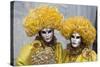 Venice, Italy. Mask and Costumes at Carnival-Darrell Gulin-Stretched Canvas