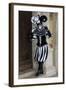 Venice, Italy. Mask and Costumes at Carnival-Darrell Gulin-Framed Photographic Print