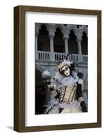 Venice, Italy. Mask and Costumes at Carnival-Darrell Gulin-Framed Photographic Print