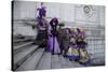 Venice, Italy. Mask and Costumes at Carnival-Darrell Gulin-Stretched Canvas