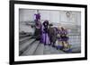 Venice, Italy. Mask and Costumes at Carnival-Darrell Gulin-Framed Photographic Print