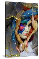 Venice, Italy. Mask and Costumes at Carnival-Darrell Gulin-Stretched Canvas