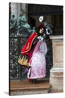 Venice, Italy. Mask and Costumes at Carnival-Darrell Gulin-Stretched Canvas