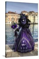 Venice, Italy. Mask and Costumes at Carnival-Darrell Gulin-Stretched Canvas