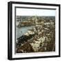 Venice (Italy), Panorama Taken from the Bell Tower, Circa 1895-Leon, Levy et Fils-Framed Photographic Print