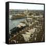 Venice (Italy), Panorama Taken from the Bell Tower, Circa 1895-Leon, Levy et Fils-Framed Stretched Canvas