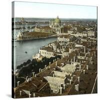 Venice (Italy), Panorama Taken from the Bell Tower, Circa 1895-Leon, Levy et Fils-Stretched Canvas