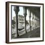 Venice (Italy), Photo of Vendramin Calergi Palace and the Grand Canal-Leon, Levy et Fils-Framed Photographic Print