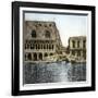 Venice (Italy), Ponte Della Paglia and Sighs, Circa 1895-Leon, Levy et Fils-Framed Photographic Print