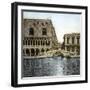 Venice (Italy), Ponte Della Paglia and Sighs, Circa 1895-Leon, Levy et Fils-Framed Premium Photographic Print