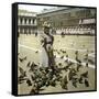 Venice (Italy), Saint Mark's Square, Circa 1895-Leon, Levy et Fils-Framed Stretched Canvas
