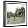 Venice (Italy), Saint Mark's Squre, the Basilica-Leon, Levy et Fils-Framed Photographic Print