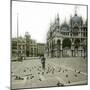 Venice (Italy), Saint Mark's Squre, the Basilica-Leon, Levy et Fils-Mounted Photographic Print