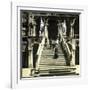 Venice (Italy), Stairway of the Ducal Palace, Circa 1895-Leon, Levy et Fils-Framed Photographic Print