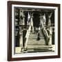 Venice (Italy), Stairway of the Ducal Palace, Circa 1895-Leon, Levy et Fils-Framed Photographic Print