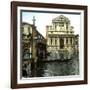 Venice (Italy), the Church Degli Scalzi (1689), Circa 1890-1895-Leon, Levy et Fils-Framed Photographic Print