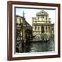 Venice (Italy), the Church Degli Scalzi (1689), Circa 1890-1895-Leon, Levy et Fils-Framed Photographic Print