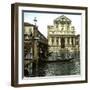 Venice (Italy), the Church Degli Scalzi (1689), Circa 1890-1895-Leon, Levy et Fils-Framed Photographic Print