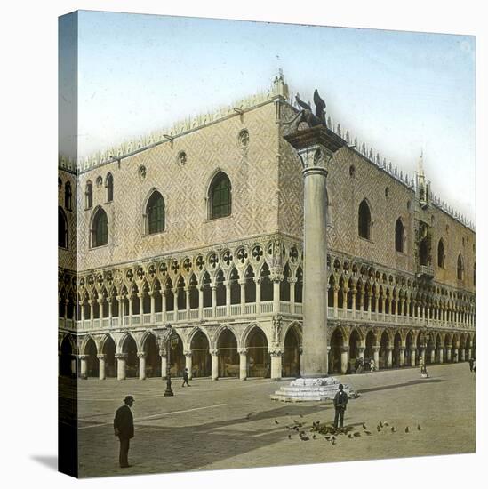 Venice (Italy), the Doge's Palace (Xvth Century), Circa 1890-1895-Leon, Levy et Fils-Stretched Canvas