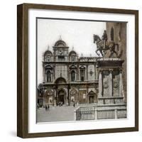 Venice (Italy), the Hotel-Dieu, the Former Scuola Di San Marco (XVIth Century)-Leon, Levy et Fils-Framed Photographic Print