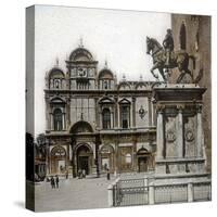 Venice (Italy), the Hotel-Dieu, the Former Scuola Di San Marco (XVIth Century)-Leon, Levy et Fils-Stretched Canvas