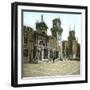 Venice (Italy), the Main Portal of the Arsenal (1460)-Leon, Levy et Fils-Framed Premium Photographic Print