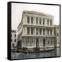 Venice (Italy), the Palazzo Pesaro (Longhena, Architect, 1679-1710), Circa 1890-1895-Leon, Levy et Fils-Framed Stretched Canvas