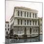 Venice (Italy), the Palazzo Pesaro (Longhena, Architect, 1679-1710), Circa 1890-1895-Leon, Levy et Fils-Mounted Photographic Print